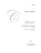 Alleluia! I Will Sing SATB choral sheet music cover